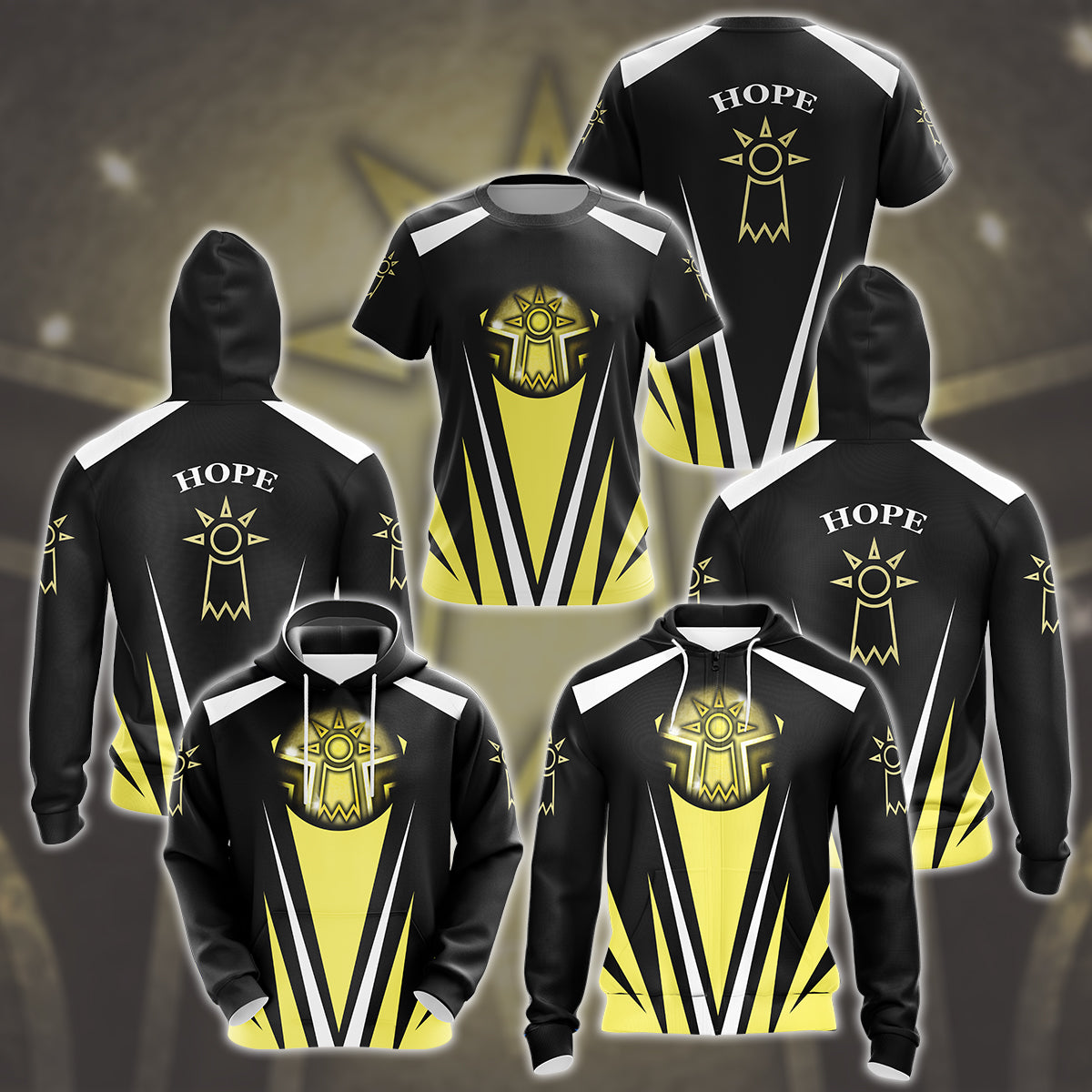 Digimon The Crest Of Hope Video Game All Over Printed T-shirt Tank Top Zip Hoodie Pullover Hoodie Hawaiian Shirt Beach Shorts Joggers