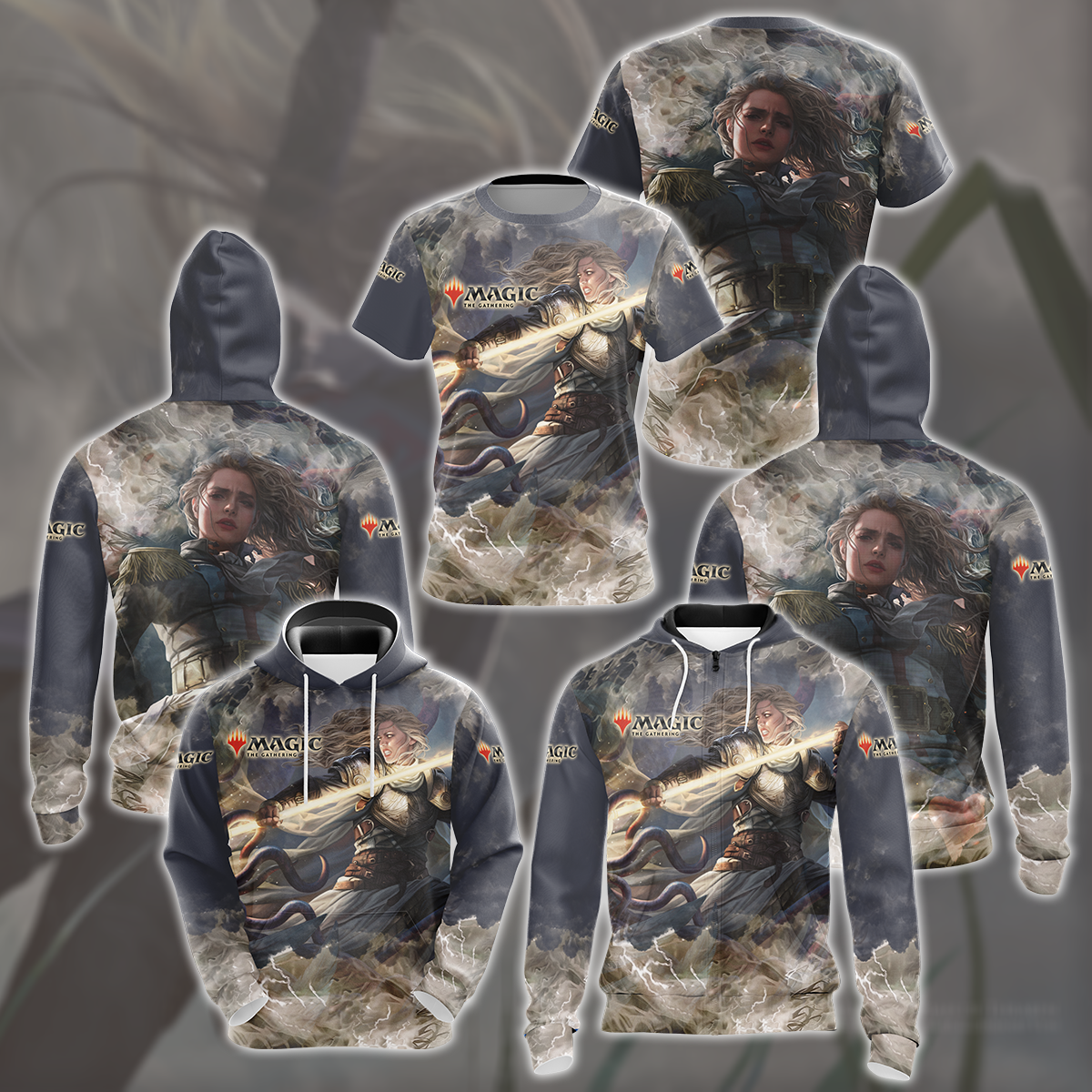 Magic: The Gathering Thalia Video Game All Over Printed T-shirt Tank Top Zip Hoodie Pullover Hoodie Hawaiian Shirt Beach Shorts Joggers