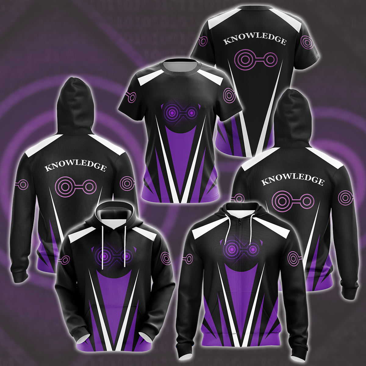 Digimon The Crest Of Knowledge Video Game All Over Printed T-shirt Tank Top Zip Hoodie Pullover Hoodie Hawaiian Shirt Beach Shorts Joggers