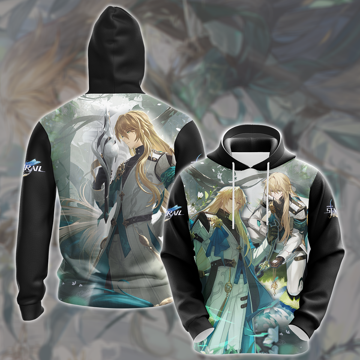 Honkai: Star Rail Luocha Video Game All Over Printed T-shirt Tank Top Zip Hoodie Pullover Hoodie Hawaiian Shirt Beach Shorts Joggers Hoodie S