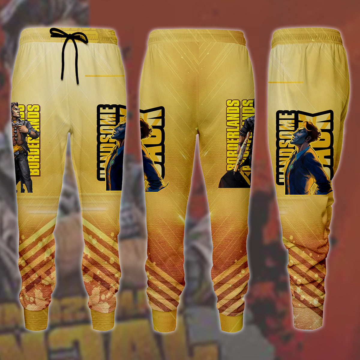 Borderlands Handsome Jack Video Game All Over Printed T-shirt Tank Top Zip Hoodie Pullover Hoodie Hawaiian Shirt Beach Shorts Joggers Joggers S