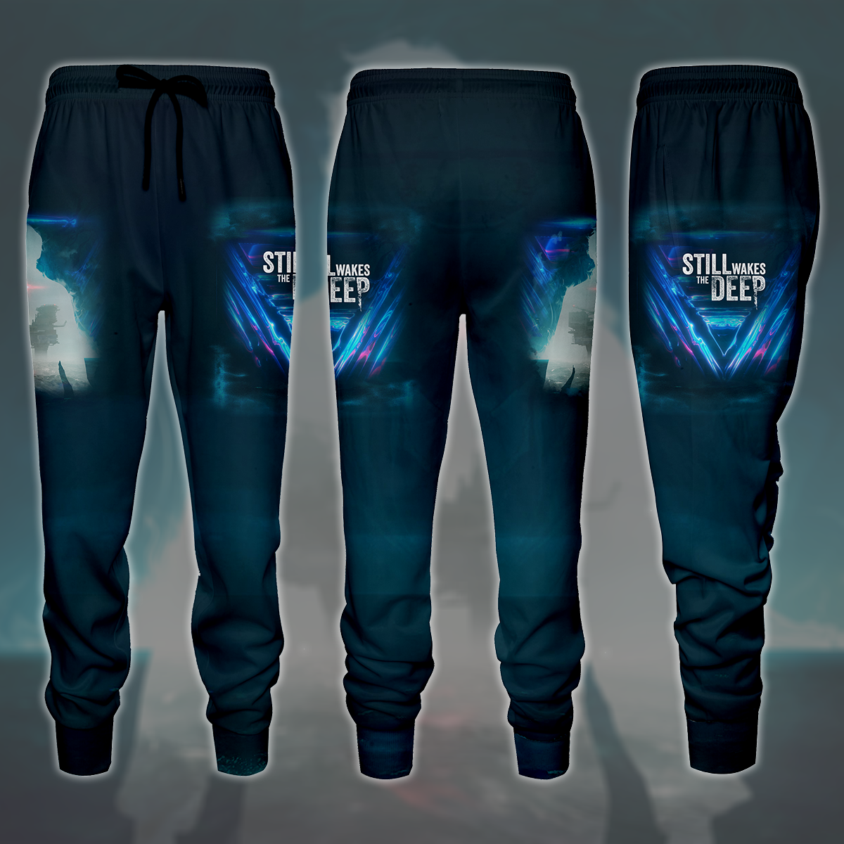 Still Wakes the Deep Video Game All Over Printed T-shirt Tank Top Zip Hoodie Pullover Hoodie Hawaiian Shirt Beach Shorts Joggers Joggers S