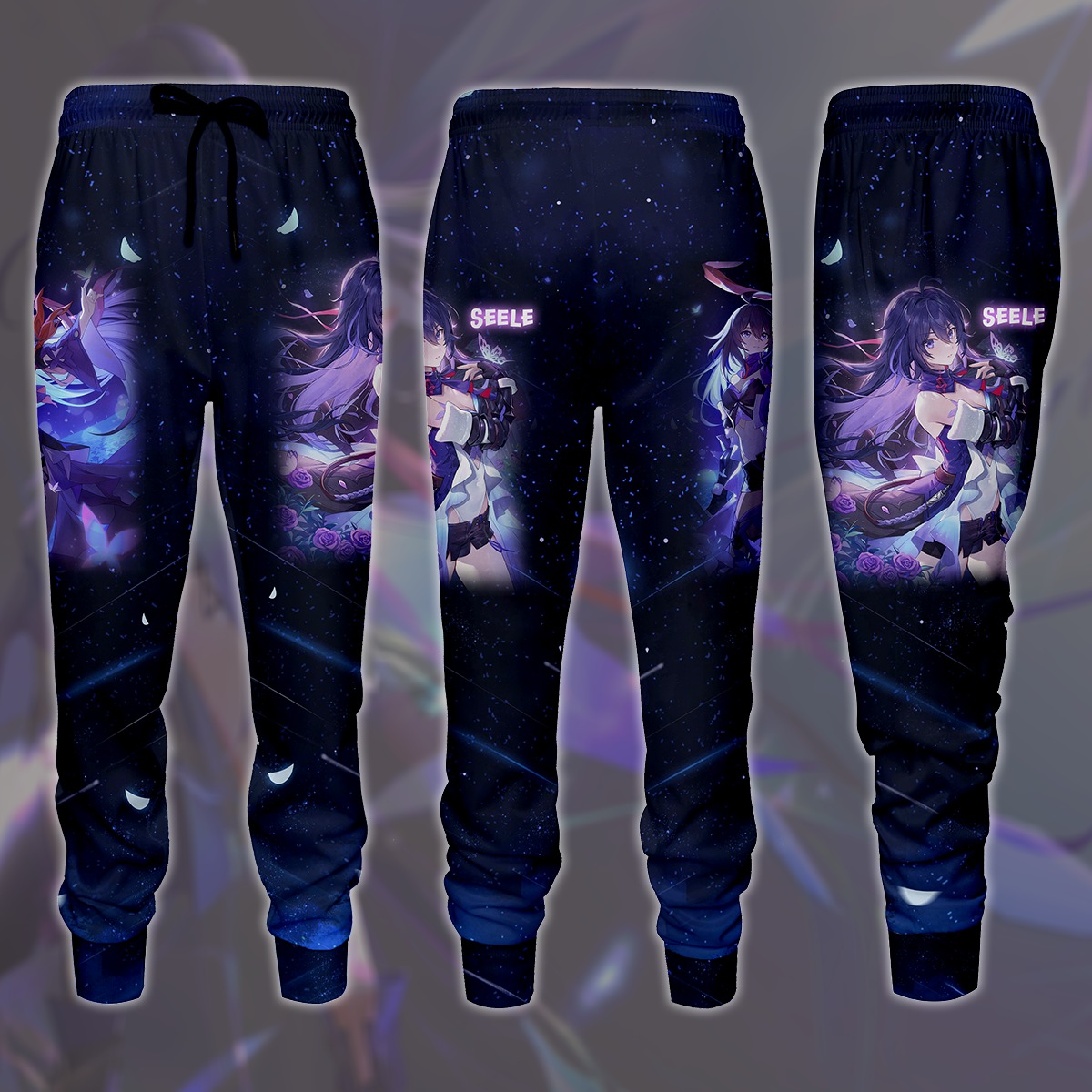 Honkai: Star Rail Seele Video Game All Over Printed T-shirt Tank Top Zip Hoodie Pullover Hoodie Hawaiian Shirt Beach Shorts Joggers Joggers S