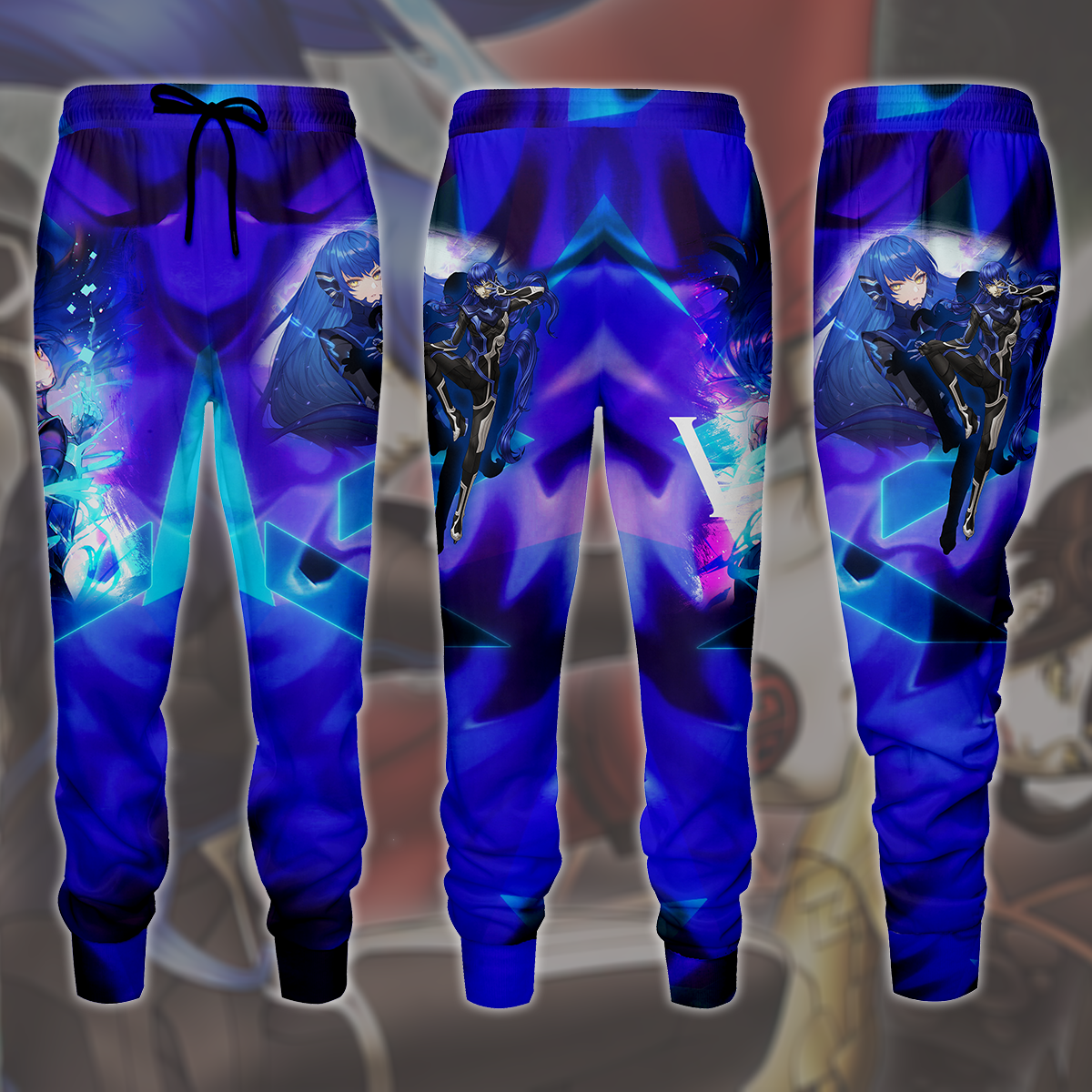 Shin Megami Tensei V Video Game All Over Printed T-shirt Tank Top Zip Hoodie Pullover Hoodie Hawaiian Shirt Beach Shorts Joggers Joggers S