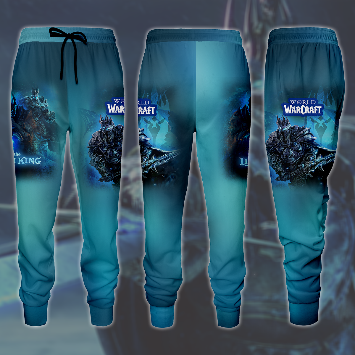 World Of Warcraft Arthas The Lich King Video Game All Over Printed T-shirt Tank Top Zip Hoodie Pullover Hoodie Hawaiian Shirt Beach Shorts Joggers Joggers S