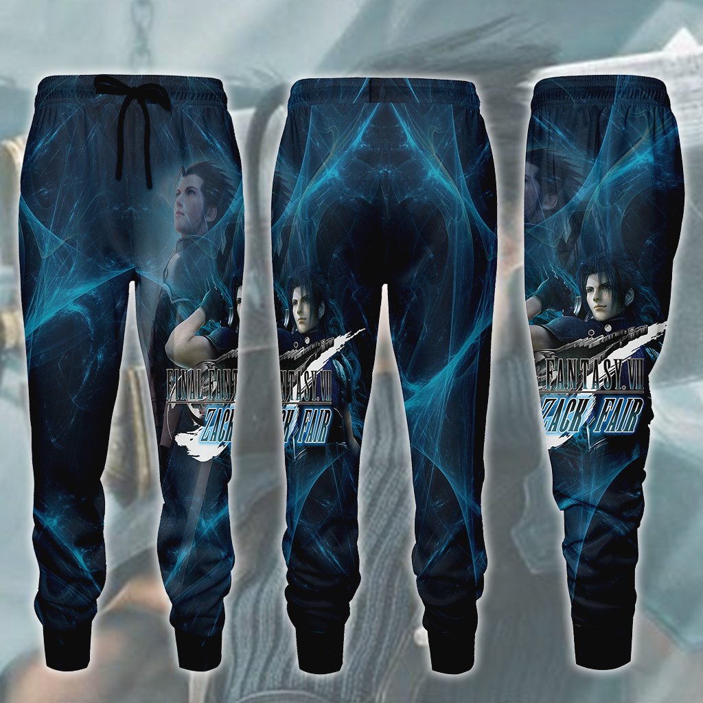 Final Fantasy VII Rebirth Zack Fair Video Game All Over Printed T-shirt Tank Top Zip Hoodie Pullover Hoodie Hawaiian Shirt Beach Shorts Joggers Joggers S