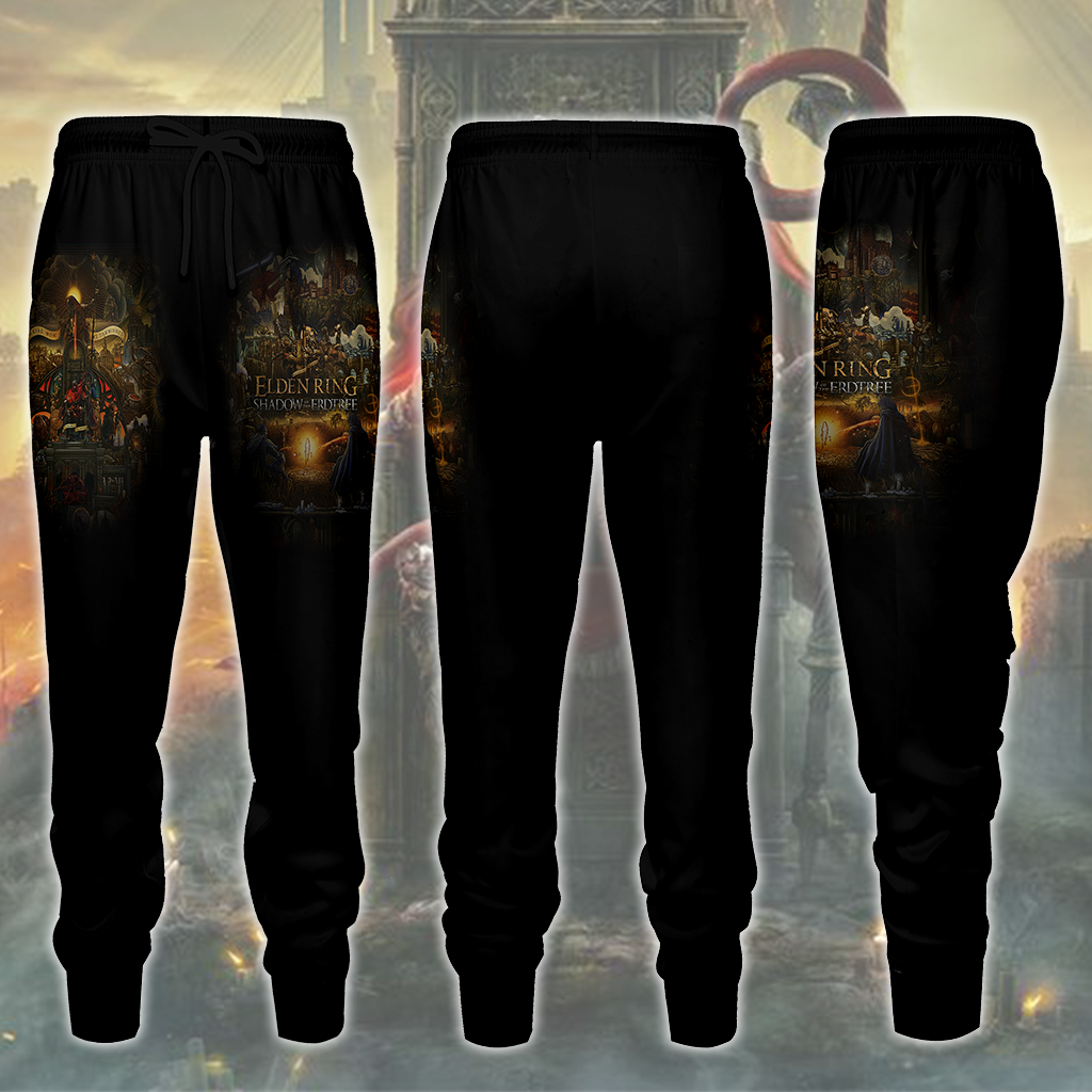 Elden Ring Shadow of the Erdtree Video Game All Over Printed T-shirt Tank Top Zip Hoodie Pullover Hoodie Hawaiian Shirt Beach Shorts Joggers Joggers S