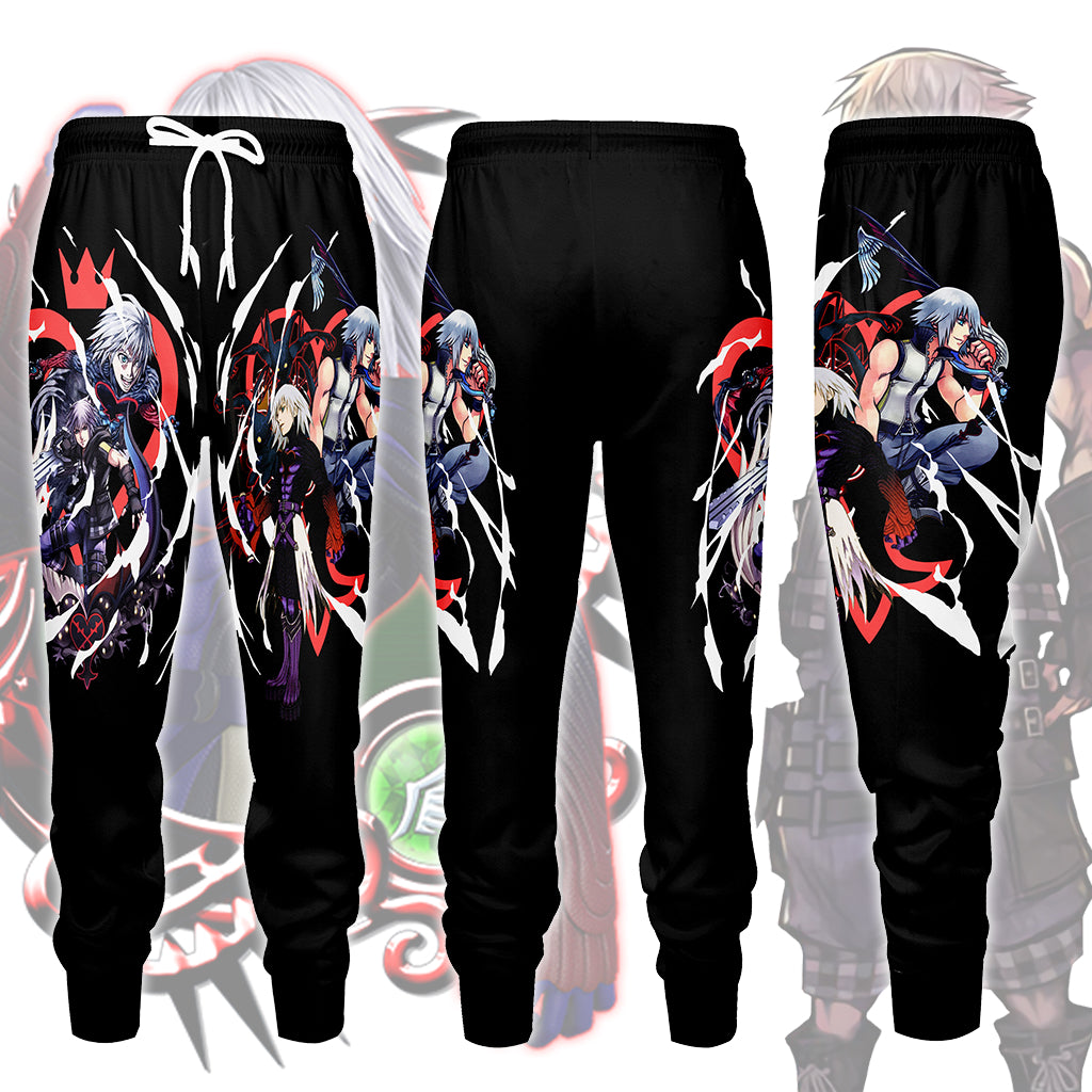 Kingdom Hearts Riku Video Game All Over Printed T-shirt Tank Top Zip Hoodie Pullover Hoodie Hawaiian Shirt Beach Shorts Joggers Joggers S
