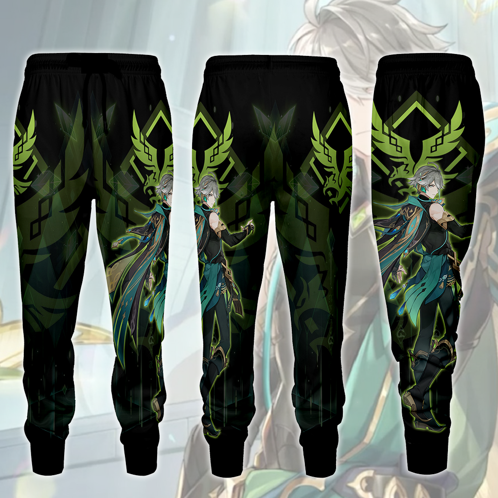 Genshin Impact Alhaitham Video Game All Over Printed T-shirt Tank Top Zip Hoodie Pullover Hoodie Hawaiian Shirt Beach Shorts Joggers Joggers S