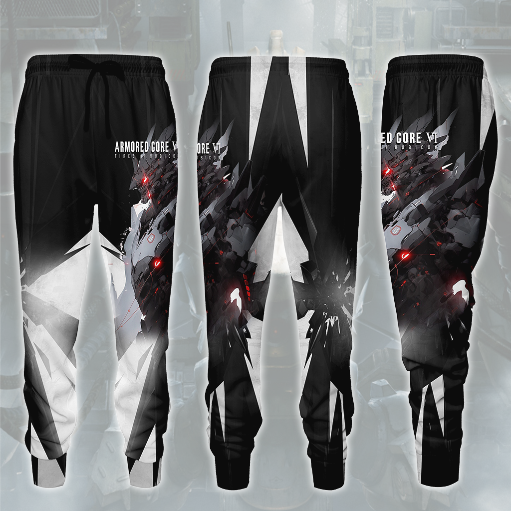 Armored Core VI: Fires of Rubicon Video Game All Over Printed T-shirt Tank Top Zip Hoodie Pullover Hoodie Hawaiian Shirt Beach Shorts Joggers Joggers S