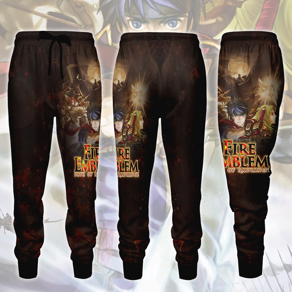 Fire Emblem Path of Radiance Video Game All Over Printed T-shirt Tank Top Zip Hoodie Pullover Hoodie Hawaiian Shirt Beach Shorts Joggers Joggers S