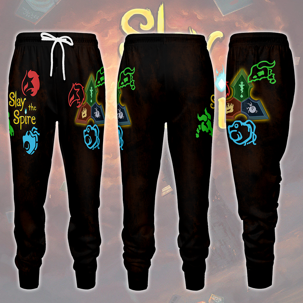 Slay the Spire Video Game All Over Printed T-shirt Tank Top Zip Hoodie Pullover Hoodie Hawaiian Shirt Beach Shorts Joggers Joggers S