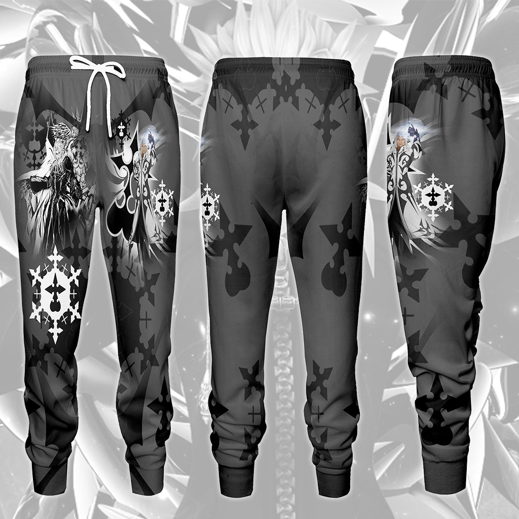 Kingdom Hearts Xemnas Video Game All Over Printed T-shirt Tank Top Zip Hoodie Pullover Hoodie Hawaiian Shirt Beach Shorts Joggers Joggers S