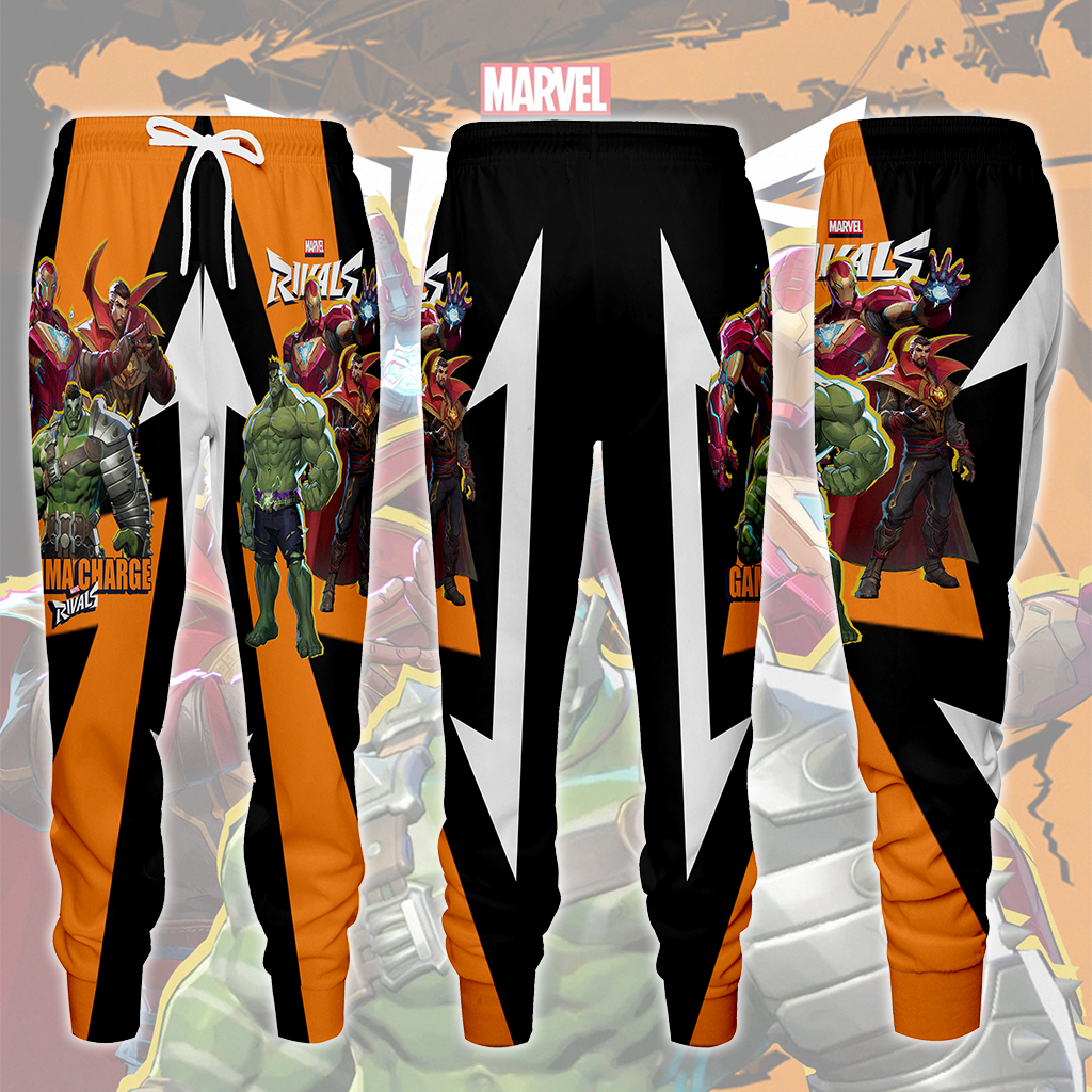 Marvel Rivals - Gamma Charge Video Game All Over Printed T-shirt Tank Top Zip Hoodie Pullover Hoodie Hawaiian Shirt Beach Shorts Joggers Joggers S