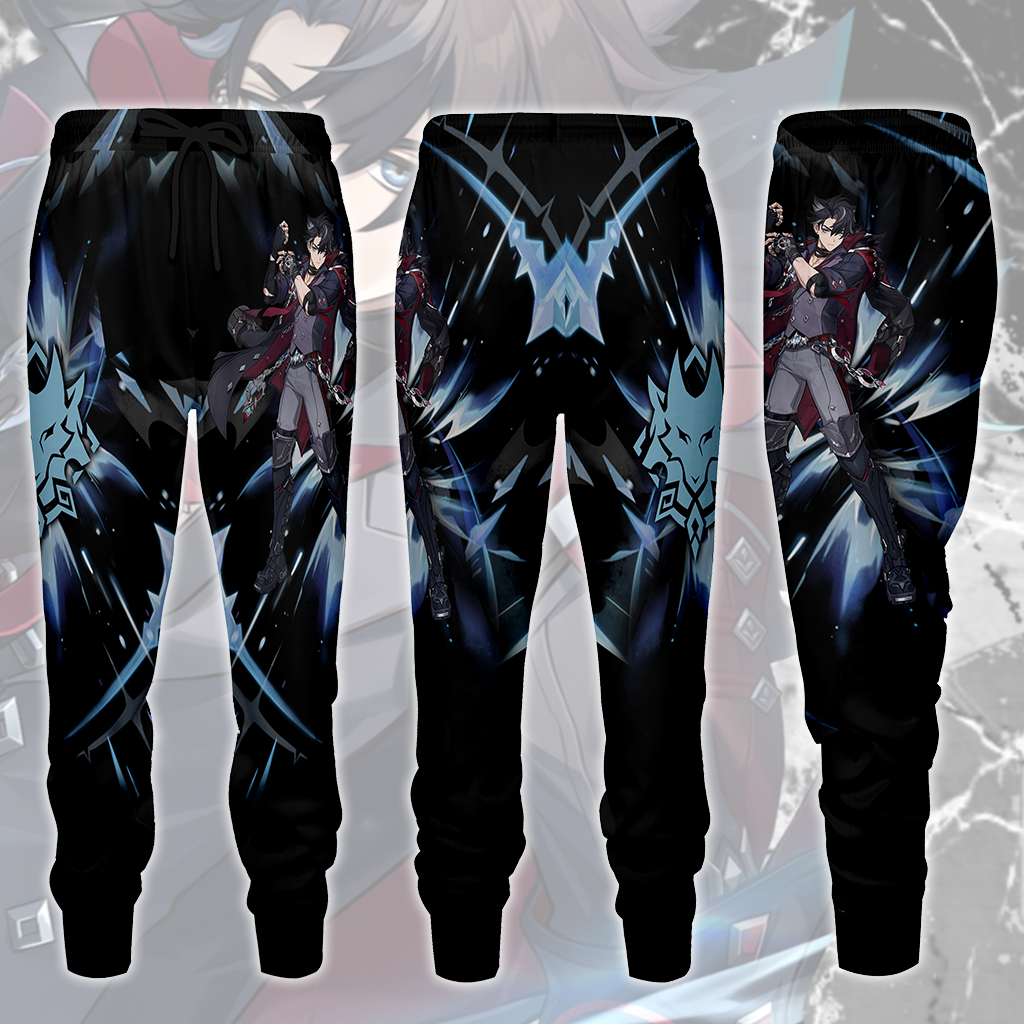 Genshin Impact Wriothesley Video Game All Over Printed T-shirt Tank Top Zip Hoodie Pullover Hoodie Hawaiian Shirt Beach Shorts Joggers Joggers S