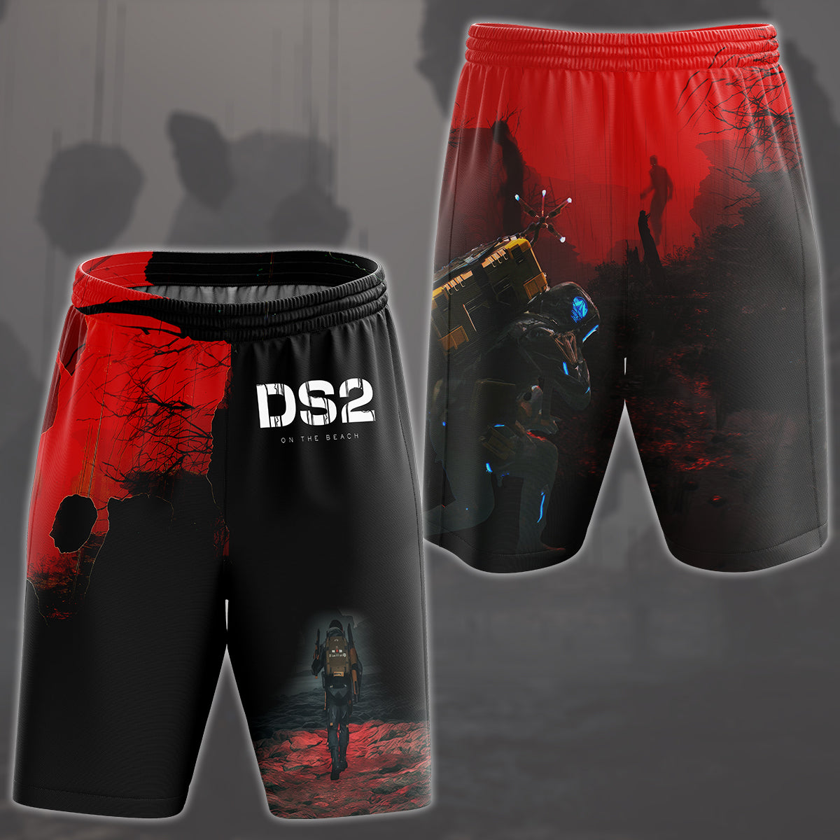 Death Stranding 2: On the Beach Video Game All Over Printed T-shirt Tank Top Zip Hoodie Pullover Hoodie Hawaiian Shirt Beach Shorts Joggers Beach Shorts S