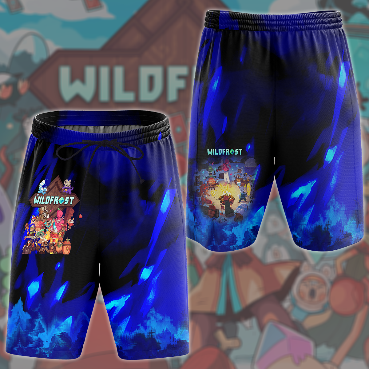 Wildfrost Video Game All Over Printed T-shirt Tank Top Zip Hoodie Pullover Hoodie Hawaiian Shirt Beach Shorts Joggers Beach Shorts S