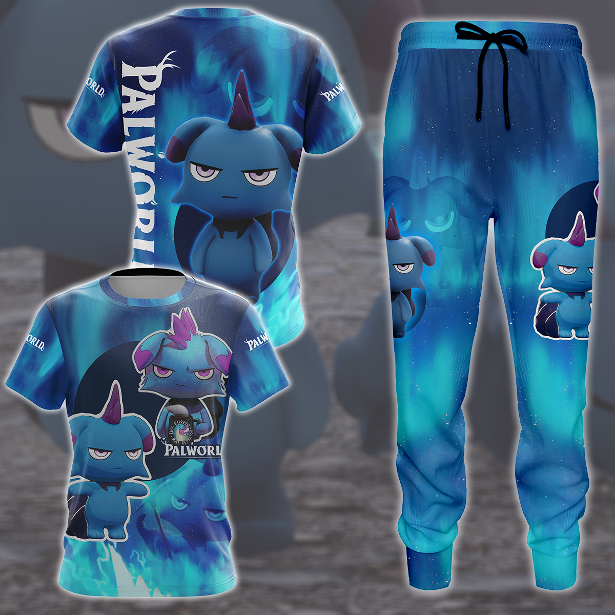 Palworld Video Game All Over Printed T-shirt Tank Top Zip Hoodie Pullover Hoodie Hawaiian Shirt Beach Shorts Joggers