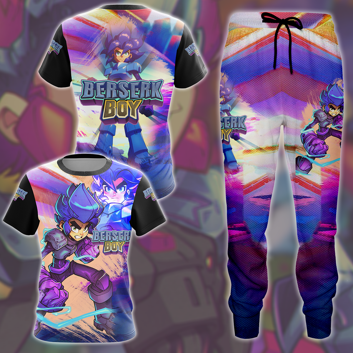 Berserk Boy Video Game All Over Printed T-shirt Tank Top Zip Hoodie Pullover Hoodie Hawaiian Shirt Beach Shorts Joggers