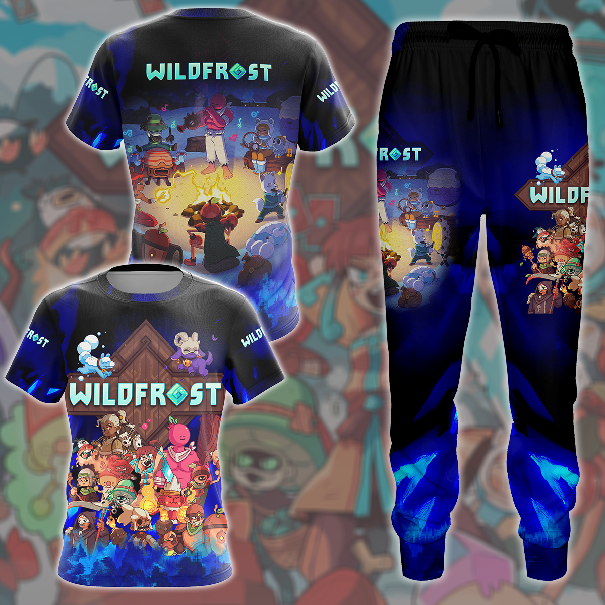 Wildfrost Video Game All Over Printed T-shirt Tank Top Zip Hoodie Pullover Hoodie Hawaiian Shirt Beach Shorts Joggers