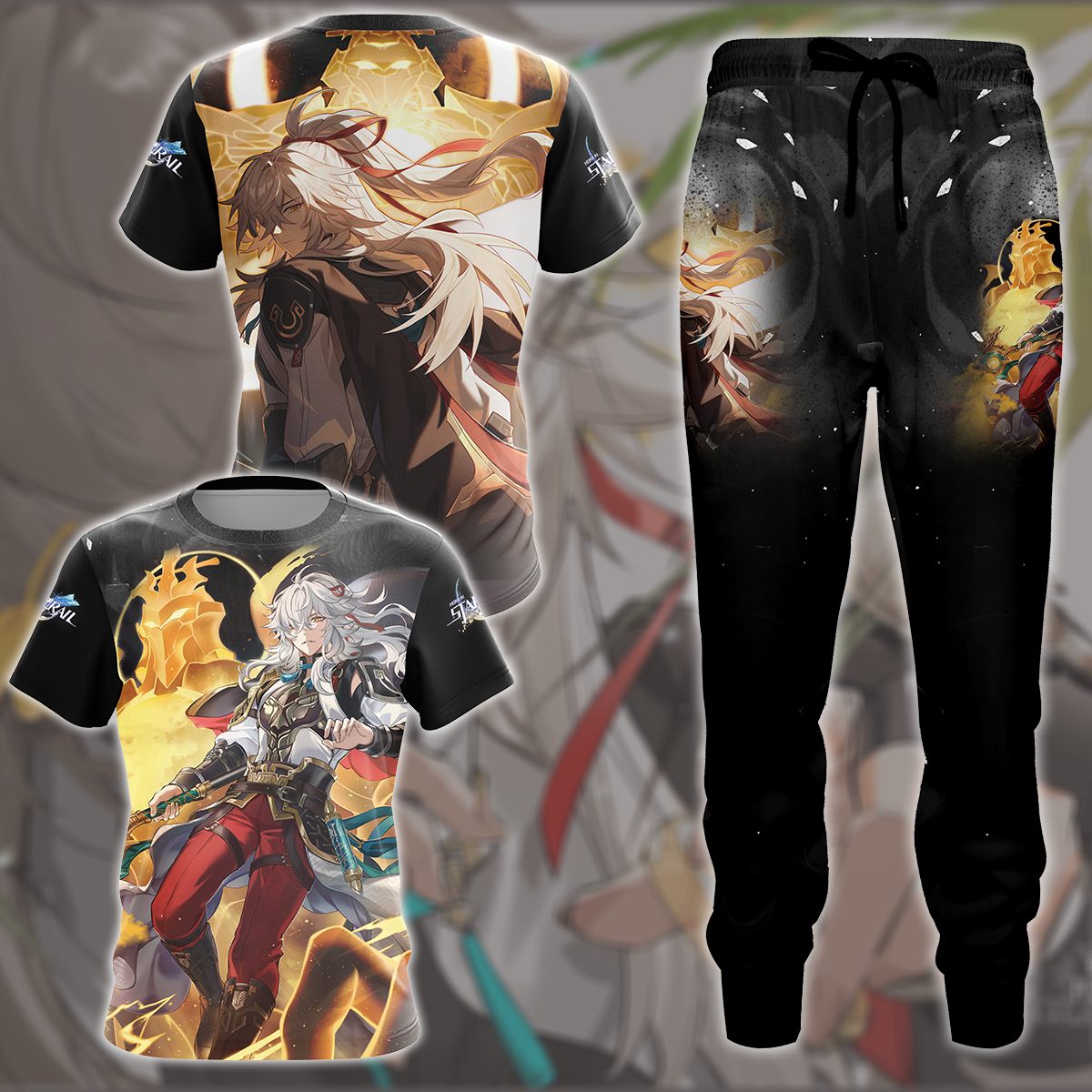 Honkai: Star Rail Jing Yuan Video Game All Over Printed T-shirt Tank Top Zip Hoodie Pullover Hoodie Hawaiian Shirt Beach Shorts Joggers