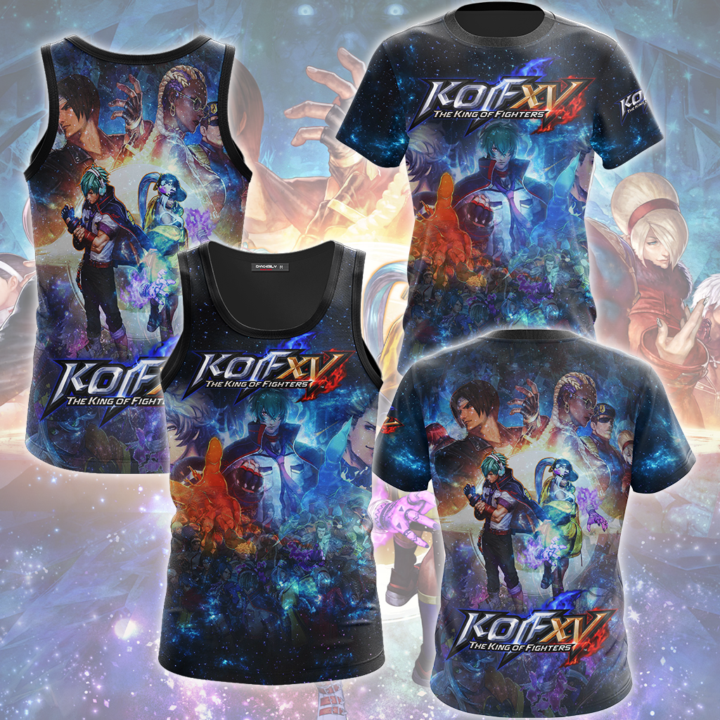 The King of Fighters Video Game All Over Printed T-shirt Tank Top Zip Hoodie Pullover Hoodie Hawaiian Shirt Beach Shorts Joggers