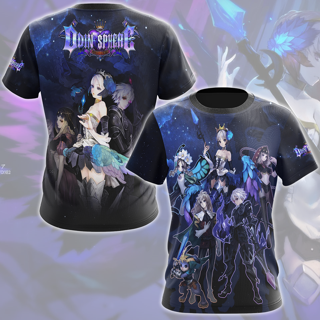 Odin Sphere Video Game All Over Printed T-shirt Tank Top Zip Hoodie Pullover Hoodie Hawaiian Shirt Beach Shorts Joggers T-shirt S