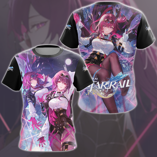 Honkai: Star Rail Kafka Video Game All Over Printed T-shirt Tank Top Zip Hoodie Pullover Hoodie Hawaiian Shirt Beach Shorts Joggers T-shirt S