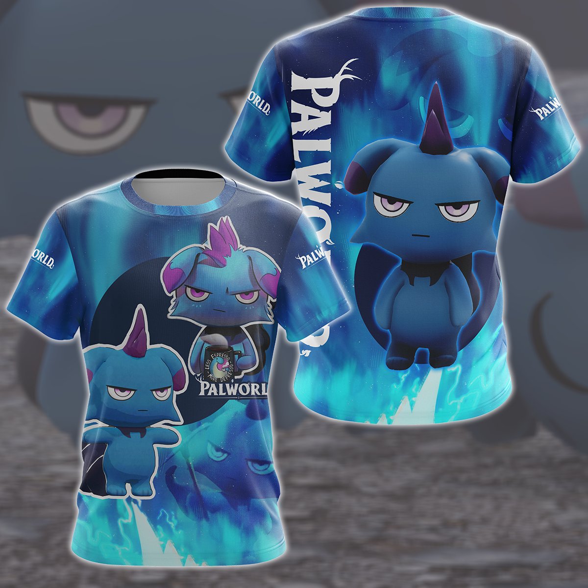 Palworld Video Game All Over Printed T-shirt Tank Top Zip Hoodie Pullover Hoodie Hawaiian Shirt Beach Shorts Joggers T-shirt S