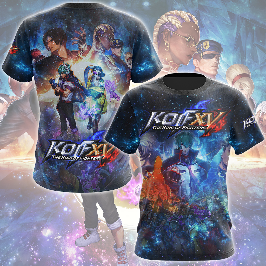 The King of Fighters Video Game All Over Printed T-shirt Tank Top Zip Hoodie Pullover Hoodie Hawaiian Shirt Beach Shorts Joggers T-shirt S