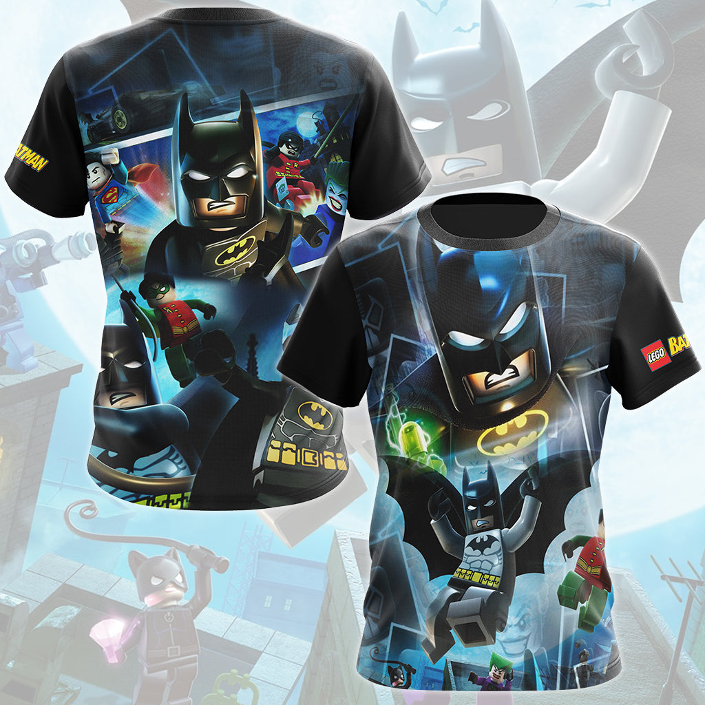 LEGO Batman: The Videogame Video Game All Over Printed T-shirt Tank Top Zip Hoodie Pullover Hoodie Hawaiian Shirt Beach Shorts Joggers T-shirt S