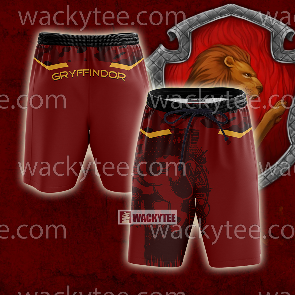 Gryffindor Let Deeds Reveal Your Heart Harry Potter 3D T-shirt Tank Top S