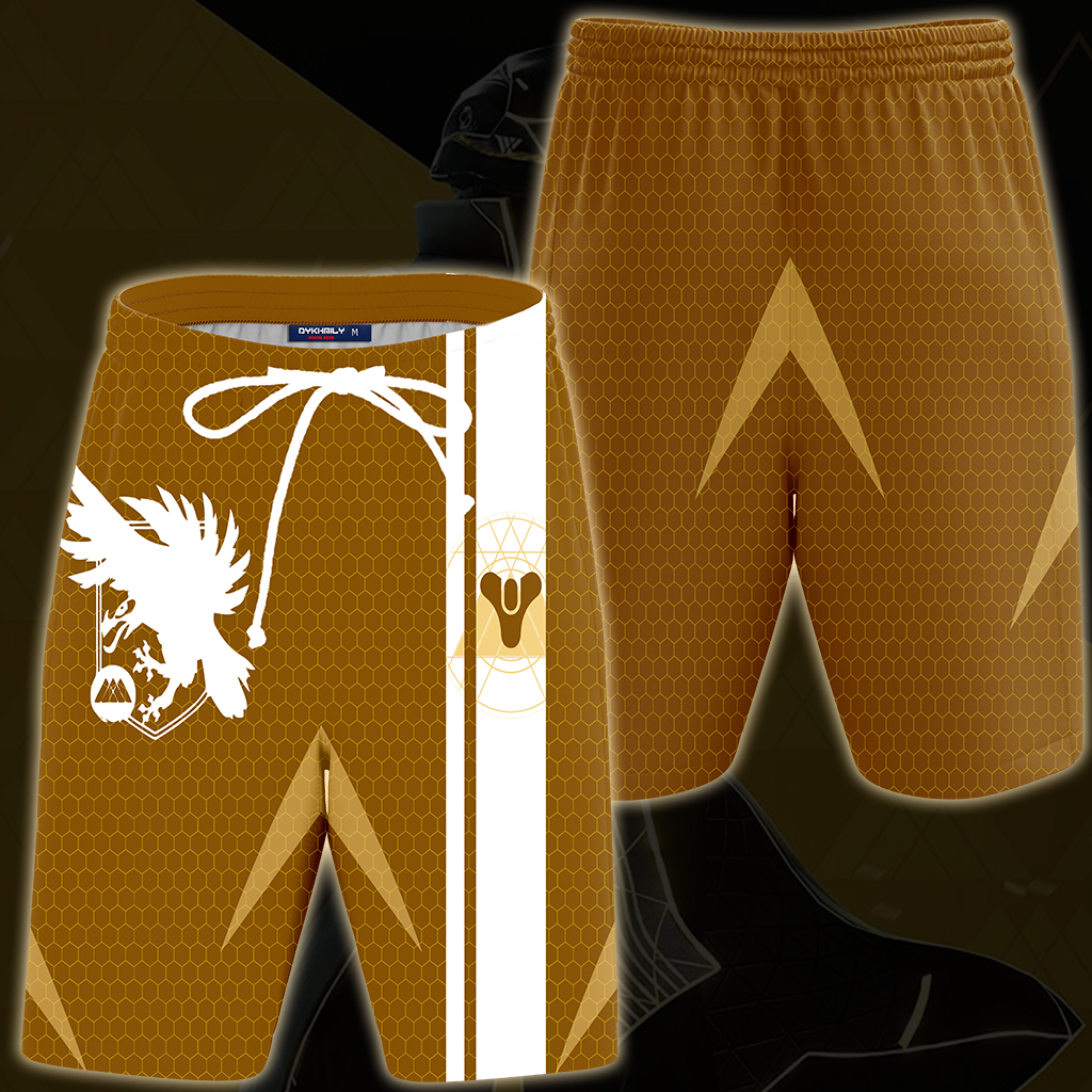 Destiny Warlock Video Game All Over Printed T-shirt Tank Top Zip Hoodie Pullover Hoodie Hawaiian Shirt Beach Shorts Joggers Beach Shorts S