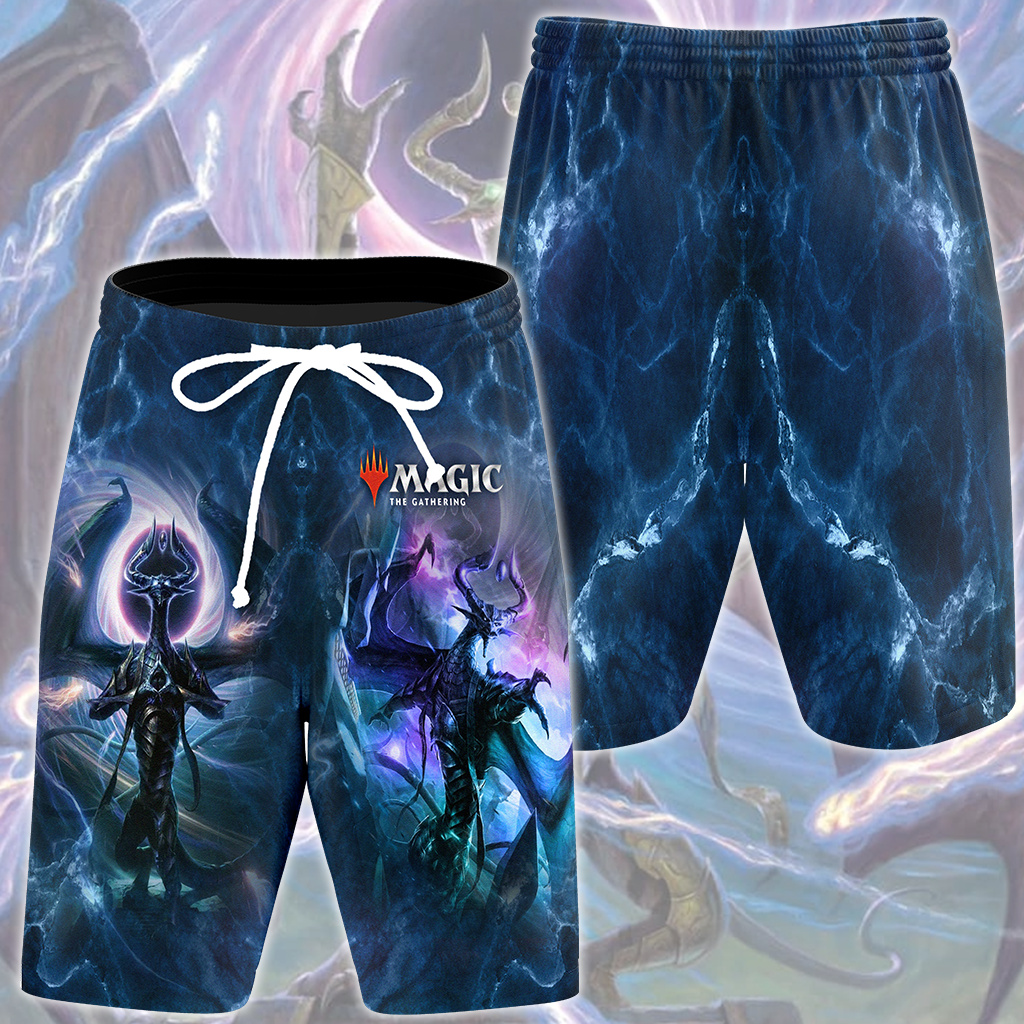 Magic: The Gathering Nicol Bolas Video Game All Over Printed T-shirt Tank Top Zip Hoodie Pullover Hoodie Hawaiian Shirt Beach Shorts Joggers Beach Shorts S