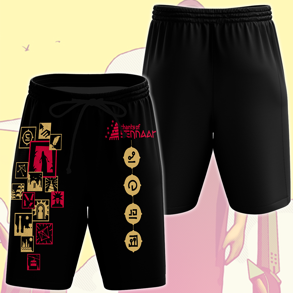 Chants of Sennaar Video Game All Over Printed T-shirt Tank Top Zip Hoodie Pullover Hoodie Hawaiian Shirt Beach Shorts Joggers Beach Shorts S