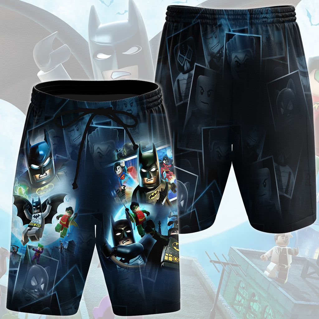 LEGO Batman: The Videogame Video Game All Over Printed T-shirt Tank Top Zip Hoodie Pullover Hoodie Hawaiian Shirt Beach Shorts Joggers Beach Shorts S
