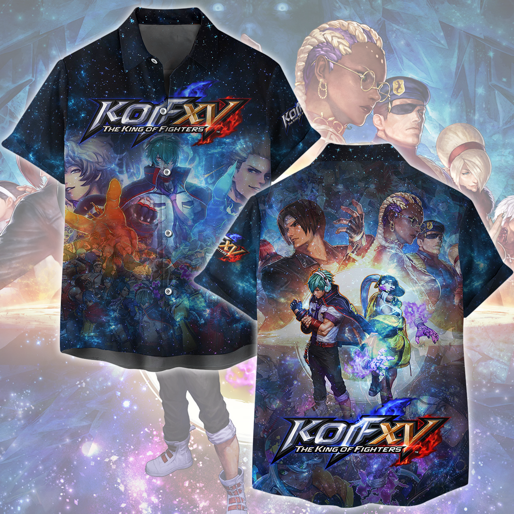 The King of Fighters Video Game All Over Printed T-shirt Tank Top Zip Hoodie Pullover Hoodie Hawaiian Shirt Beach Shorts Joggers Hawaiian Shirt S