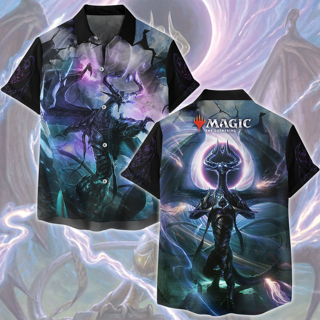 Magic: The Gathering Nicol Bolas Video Game All Over Printed T-shirt Tank Top Zip Hoodie Pullover Hoodie Hawaiian Shirt Beach Shorts Joggers Hawaiian Shirt S