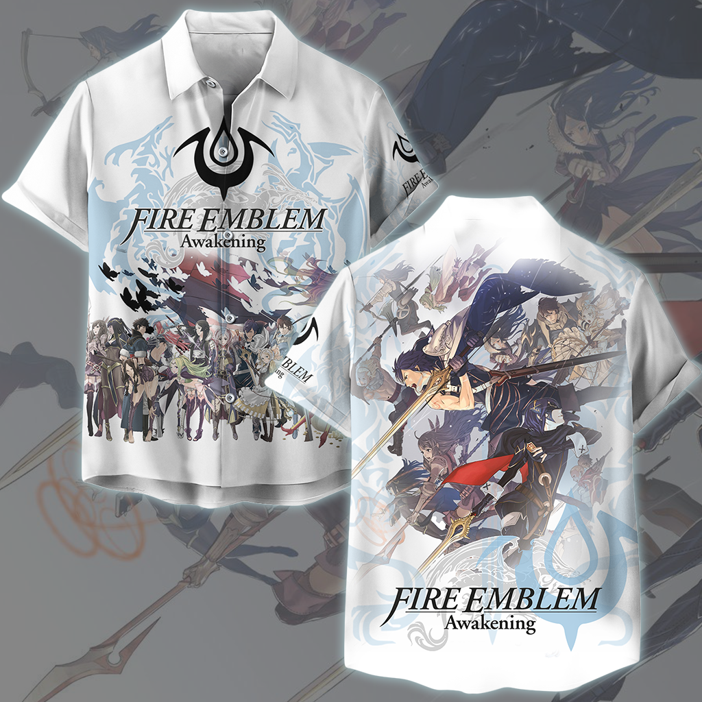 Fire Emblem Awakening Video Game All Over Printed T-shirt Tank Top Zip Hoodie Pullover Hoodie Hawaiian Shirt Beach Shorts Joggers Hawaiian Shirt S