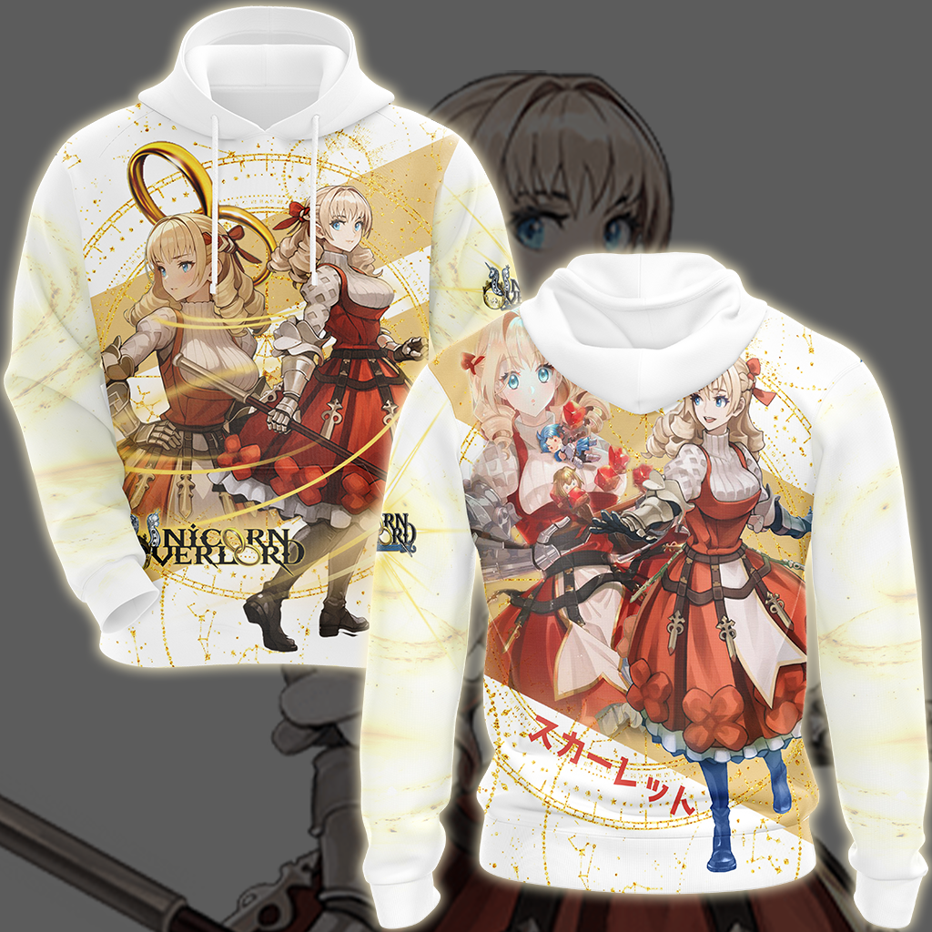 Unicorn Overlord Scarlett Video Game All Over Printed T-shirt Tank Top Zip Hoodie Pullover Hoodie Hawaiian Shirt Beach Shorts Joggers Hoodie S