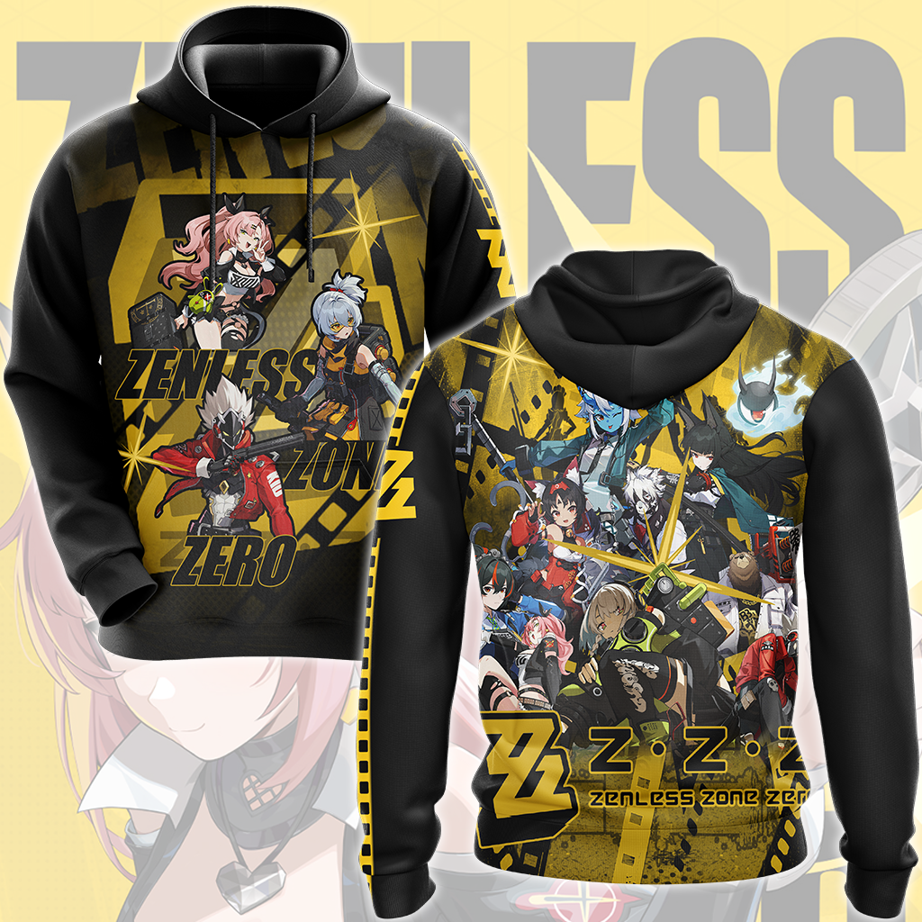 Zenless Zone Zero Video Game All Over Printed T-shirt Tank Top Zip Hoodie Pullover Hoodie Hawaiian Shirt Beach Shorts Joggers Hoodie S