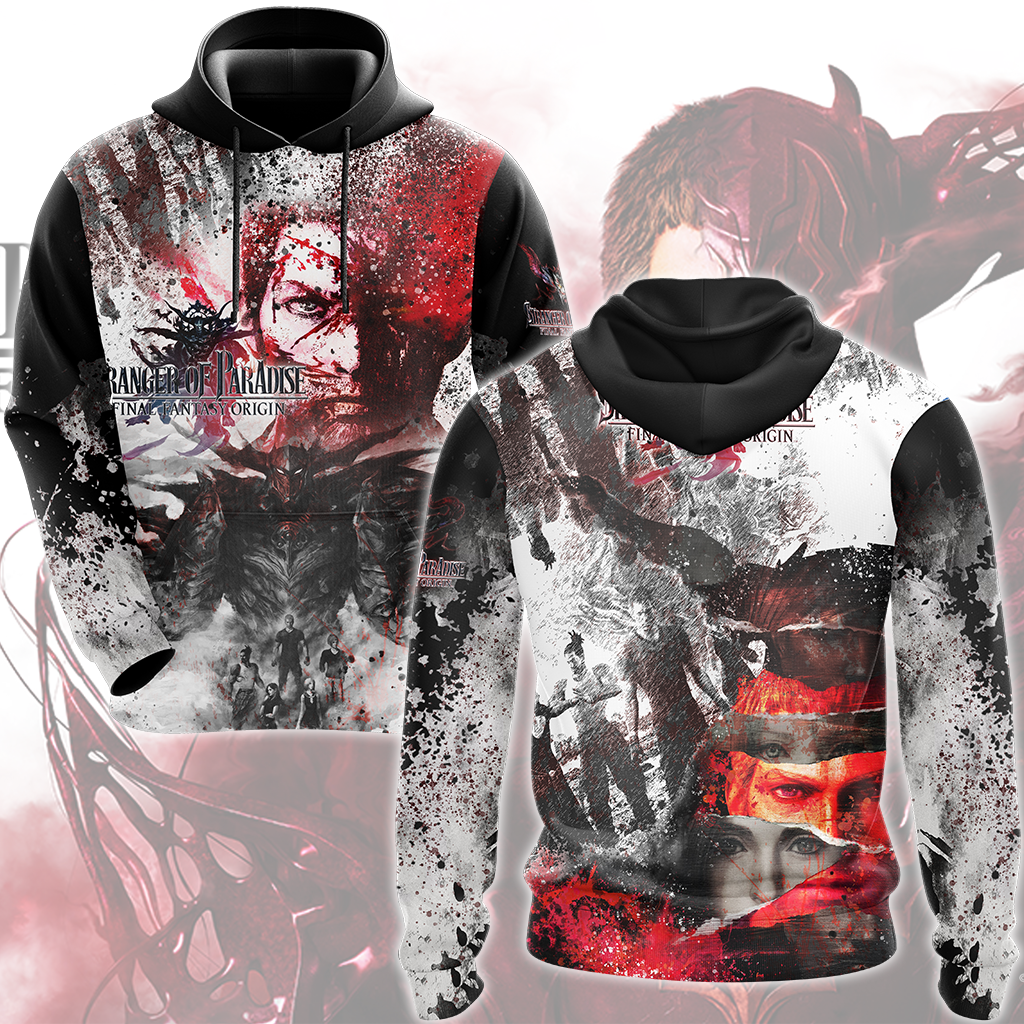 Stranger of Paradise: Final Fantasy Origin Video Game All Over Printed T-shirt Tank Top Zip Hoodie Pullover Hoodie Hawaiian Shirt Beach Shorts Joggers Hoodie S