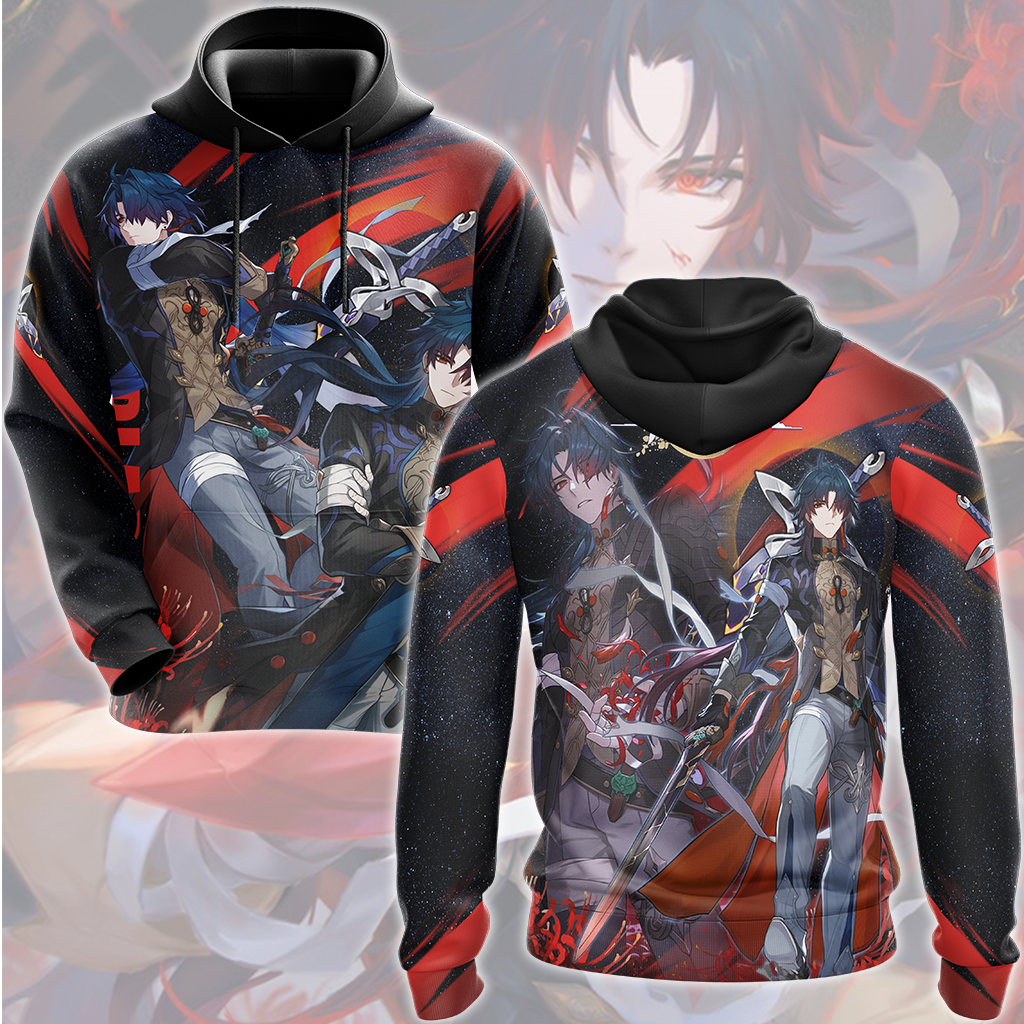 Honkai: Star Rail Blade Video Game All Over Printed T-shirt Tank Top Zip Hoodie Pullover Hoodie Hawaiian Shirt Beach Shorts Joggers Hoodie S