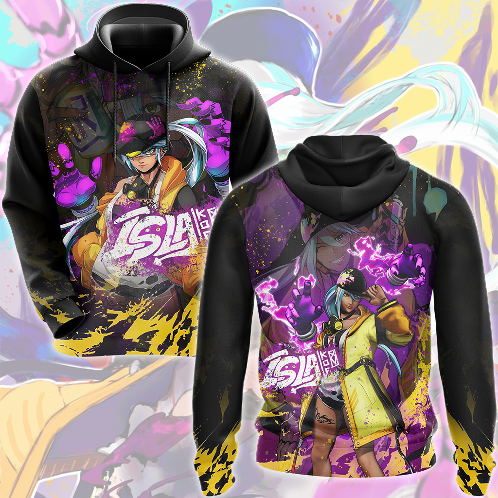 The King of Fighters XV Isla of Rubicon Video Game All Over Printed T-shirt Tank Top Zip Hoodie Pullover Hoodie Hawaiian Shirt Beach Shorts Joggers Hoodie S