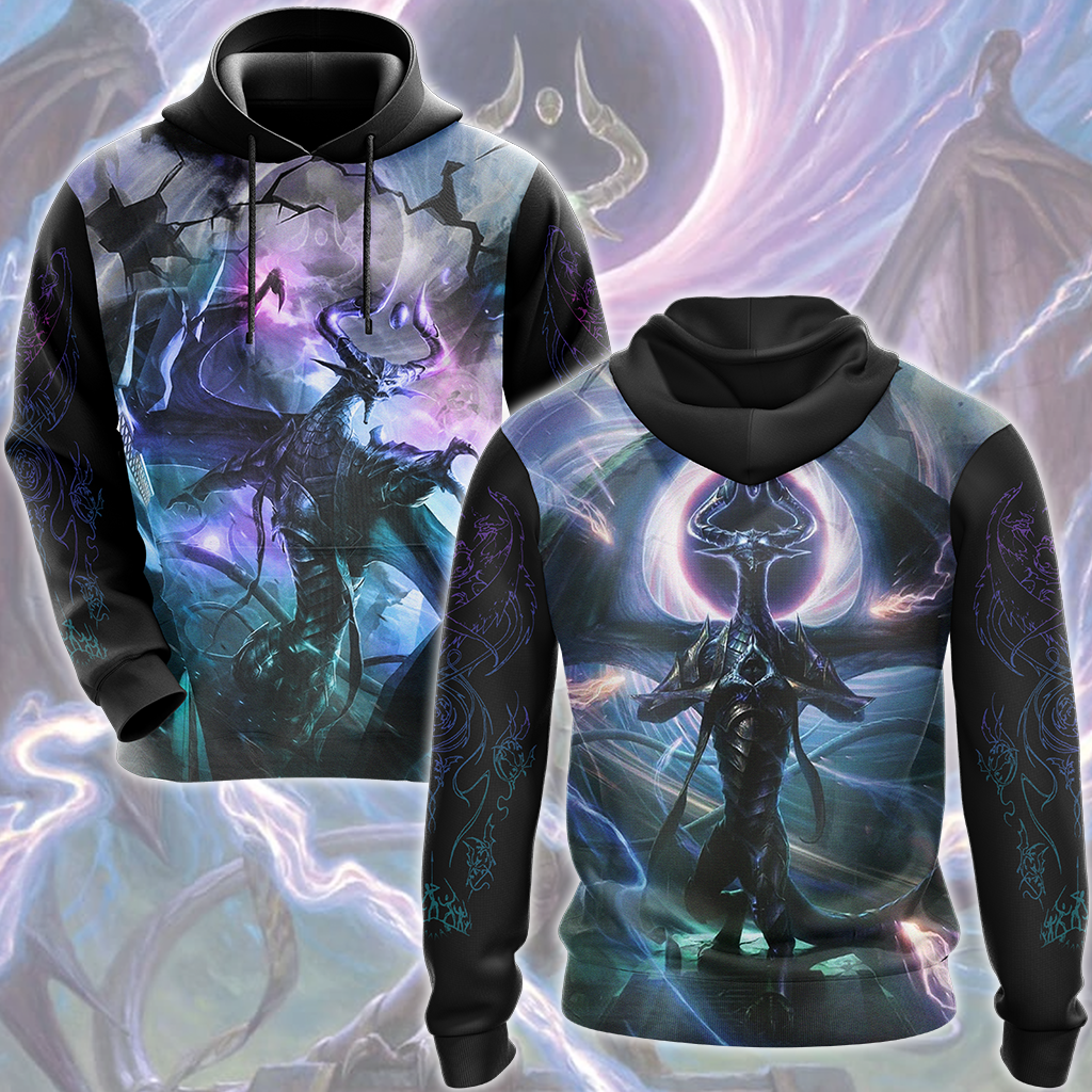 Magic: The Gathering Nicol Bolas Video Game All Over Printed T-shirt Tank Top Zip Hoodie Pullover Hoodie Hawaiian Shirt Beach Shorts Joggers Hoodie S