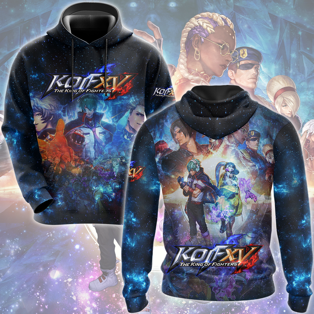 The King of Fighters Video Game All Over Printed T-shirt Tank Top Zip Hoodie Pullover Hoodie Hawaiian Shirt Beach Shorts Joggers Hoodie S