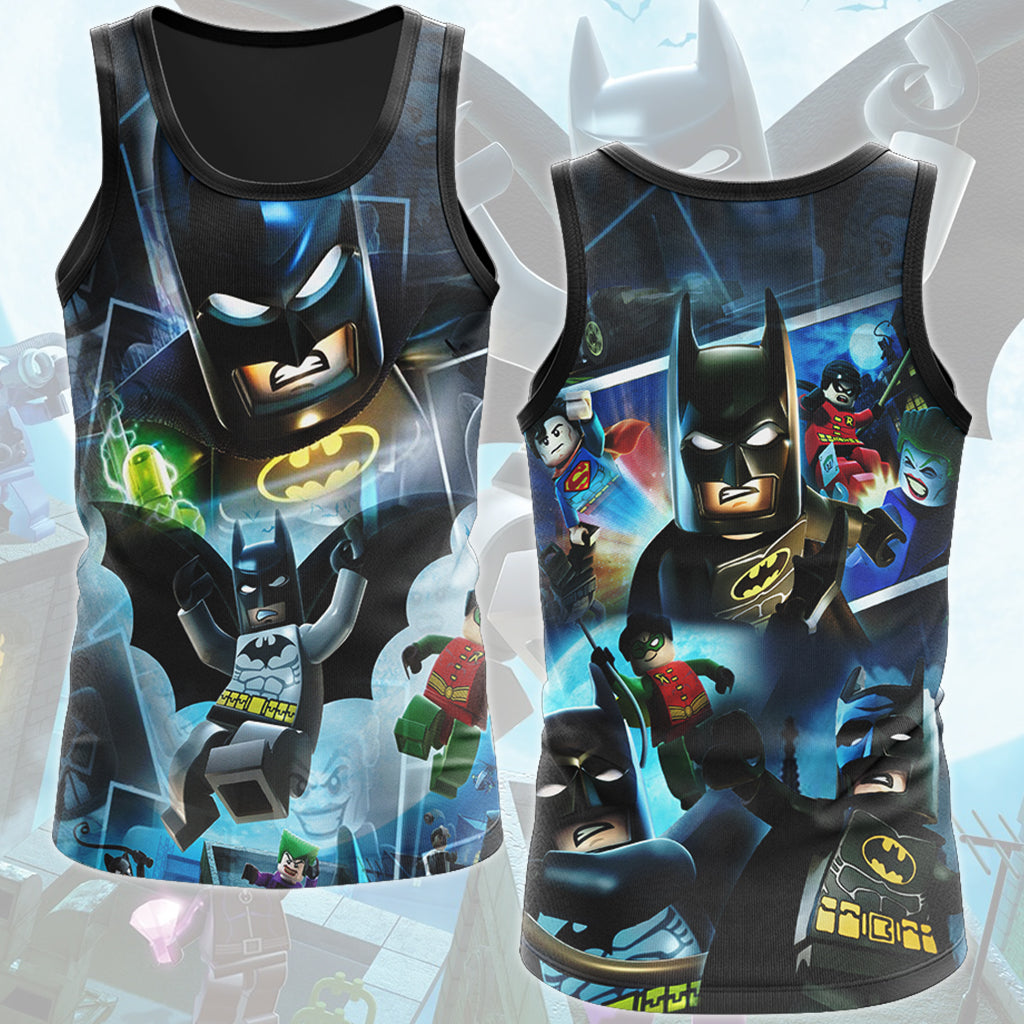 LEGO Batman: The Videogame Video Game All Over Printed T-shirt Tank Top Zip Hoodie Pullover Hoodie Hawaiian Shirt Beach Shorts Joggers Tank Top S
