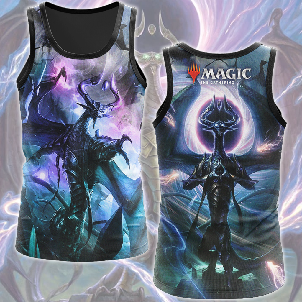 Magic: The Gathering Nicol Bolas Video Game All Over Printed T-shirt Tank Top Zip Hoodie Pullover Hoodie Hawaiian Shirt Beach Shorts Joggers Tank Top S