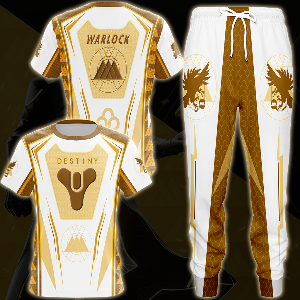 Destiny Warlock Video Game All Over Printed T-shirt Tank Top Zip Hoodie Pullover Hoodie Hawaiian Shirt Beach Shorts Joggers