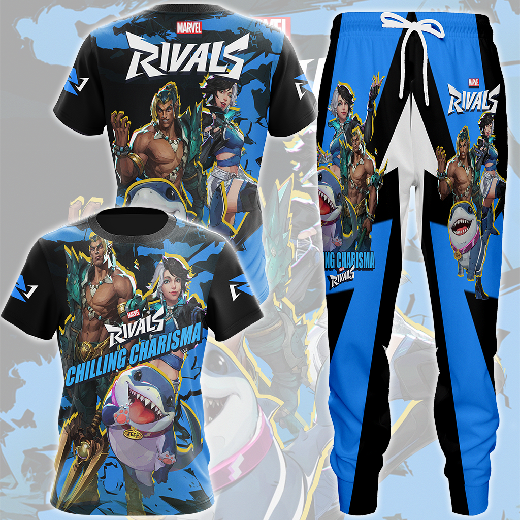 Marvel Rivals - Chilling Charisma Video Game All Over Printed T-shirt Tank Top Zip Hoodie Pullover Hoodie Hawaiian Shirt Beach Shorts Joggers